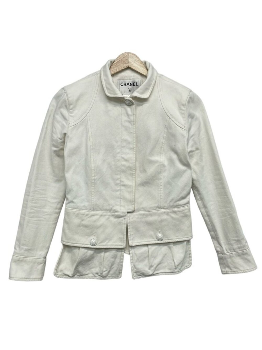 Chanel Jacket S Ivory
